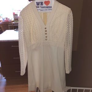 Vintage Off-White Dress